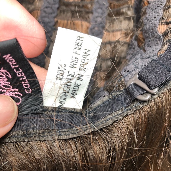 Red Brown with Bangs wig - Picture 7 of 8